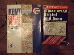 19 British Street Map Guides. Like A to Z