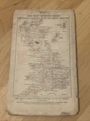 Ordnance Survey One Inch Map Sheet 187 Plymouth 1961 Seventh Series OS Map