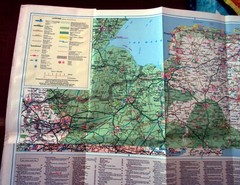 Gazeteer’s “Official Tourist Map East Anglia”