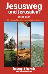 Freytag-Berndt Jerusalem and the Route of Jesus (Map) (UK IMPORT)