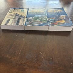 Rick Steves Europe 3 Book Lot Travel Skills Spain, Britain, France, Belgium