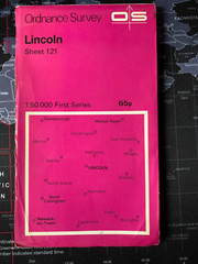 Vintage Lincoln & Lincolnshire Ordance Survey Maps (Lincoln, Skegness, Ingham)