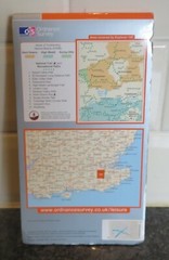 Sevenoaks and Tunbridge Ordnance Survey Folded Map Very Good Condition