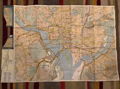USA Washington DC City Maps Job Lot – American Express Pocket Guide – Mitchell