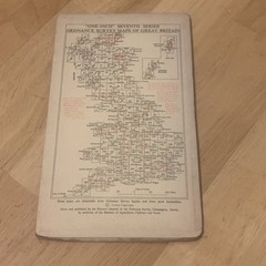 Ordnance Survey One Inch Map 8 Seventh Series Isle of Lewis 1960 OS