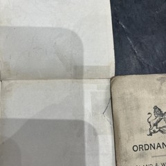 Ordnance Survey 13 Large Sheet Series One Inch 3rd Edn Ullswater & Ambleside