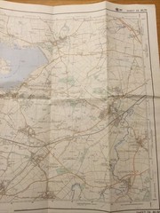 1982 Ordnance Survey Pathfinder Map SK 80/90 Rutland Water (incl Oakham )