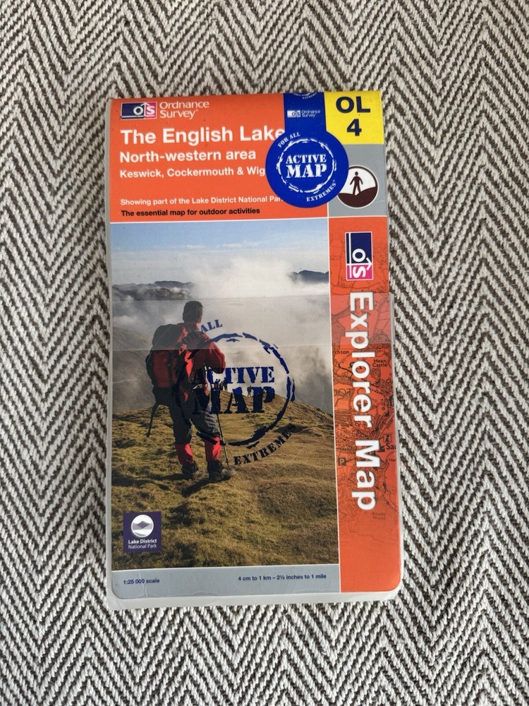 The English Lakes – North-Western Area, Keswick, Cockermouth by Ordnance Survey