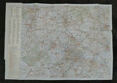 Staffordshire and Shropshire Official Tourist Map Sheet Map Estate Publications