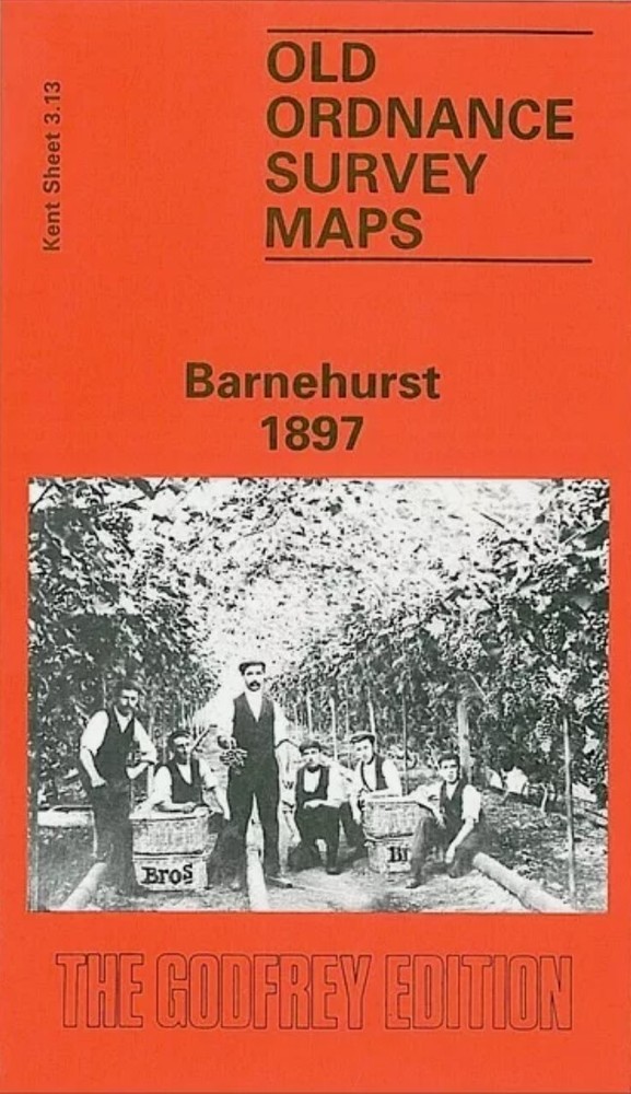 MAP OF Barnehurst 1897 Kent Sheet 3.13 by E Thomas NEW