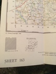1960 Ordnance Survey Seventh Series One Inch Barnstaple Map Sheet 163