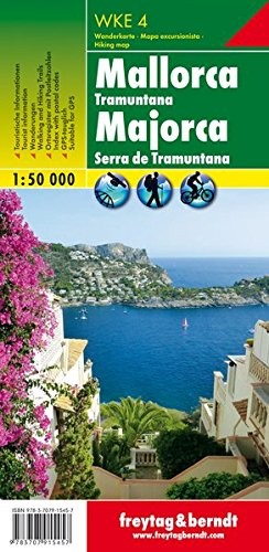MALLORCA – SERRA DE TRAMUNTANA HIKING MAP 1:50K FB By Freytag & Berndt BRAND NEW