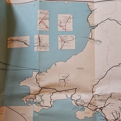 1977 British Rail England & Wales South Railway System Map – Geographia Ltd