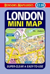 London Mini Map by Bensons Mapguides (Sheet map, folded)