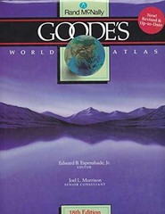 Goode’s world atlas – Hardcover, by Edward Bowman Espenshade Jr.; – Very Good b