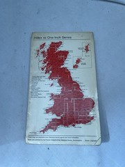 Vintage Ordnance Survey Map Of Great Britain Sheet 184 Hastings Paper