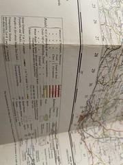 Vintage Ordnance Survey Linen Backed Bude Map 1961 Sheet 174.Good Condition