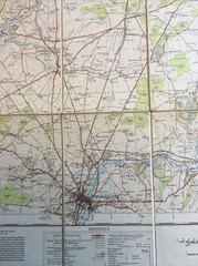 1936 Ordnance Survey One Inch Fifth Edition Map 123 Winchester And Basingstoke
