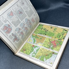 VTG Goodes School Atlas Revised Enlarged Rand McNally Hardback Map Book Post WW2