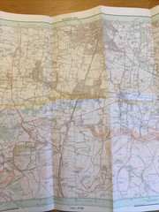 1991 Ordnance Survey Pathfinder Map 1288 TQ 21/31 Burgess Hill (incl Henfield )