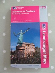 OS LANDRANGER MAP 173 SWINDON & DEVIZES ORDNANCE SURVEY