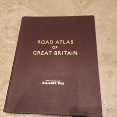 The National Road Atlas Of Great Britain Blue Riband 1989