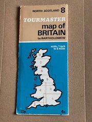Bartholomew, 1 inch to 6 mile Tourmaster Map, No:8, North Scotland