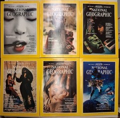 1987 National Geographic Magazine Full Year ~ 12 Issues ~ Good Condition