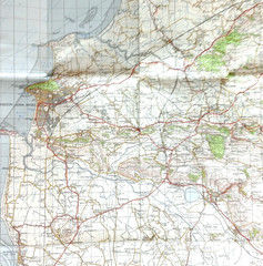 8 x assorted Somerset Ordnance Survey maps Minehead Weston super Mare etc