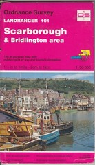 Ordnance Survey Landranger Map 1:50,000 Sheet 101 Scarborough & Bridlington