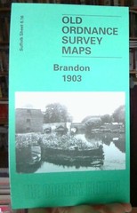 MAP OF Brandon 1903 Suffolk Sheet 6.16 by Robert Malster 6.16 NEW