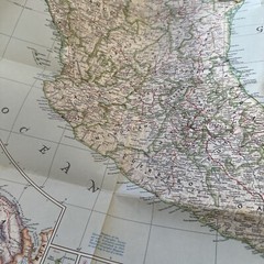 National Geographic Vintage Maps X 4 : Alaska, Mexico, World & Historic USA