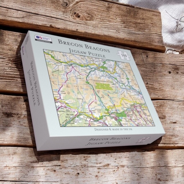OS Map 500 Piece Premium Jigsaw Puzzle – Brecon Beacons National Park (Toy)
