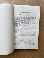 Oxfordshire (The Little Guides) F. G. Brabant, Vintage 1933 Methuen 5th Ed. Map