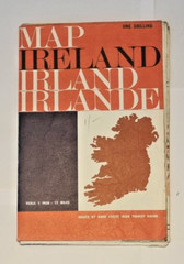 1965 tourist map of Ireland & 2 old guide books Galway & Connemara with maps