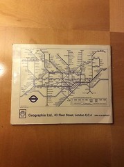 Vintage Visitors Guide And Map To London