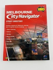 UBD Melbourne City Navigator Street Directory – 1st Edition Rare Sealed