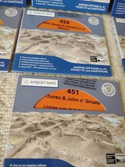 Anquet Maps SCOTLAND 405, 421, 422, 423, 424, 450 451 DVD/CD-ROM Ordnance Survey