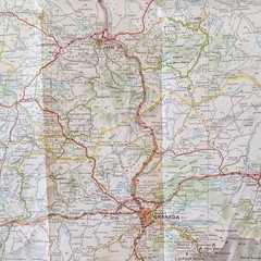 Michelin Map 446: Andalucia, Costa del Sol • Scale – 1:400 000, 1cm: 4km (1997).