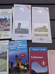 World Travel Maps Joblot 31 Various Countries