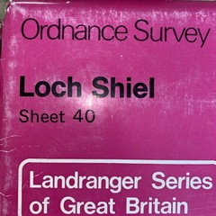 Ordinance Survey OS Maps Scotland Scottish Joblot x7 Plastic Cover Skye Oban