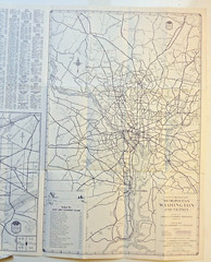 11 x AAA maps 1950s Washington DC North & Southeastern States Arlington etc