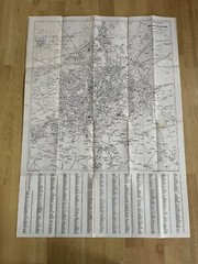 Vintage ordnance survey maps Leeds Central, Blackburn, Lancaster & Kendal Torbay