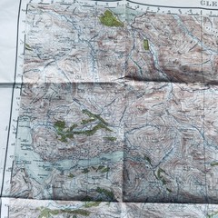 GLEN SHIEL & GLEN GARRY Ordnance Survey One Inch Sheet 41 Popular Edition 1947
