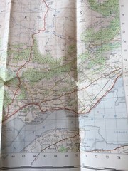 1966 Ordnance Survey One Inch Map 21 Bonar-Bridge (incl Invergordon & Lairg )