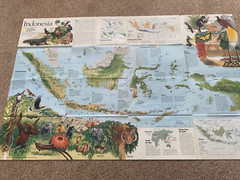 National Geographic Map Indonesia February 1996