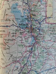 United States and Canada 1996 road Atlas and vacation guide Randy McNally