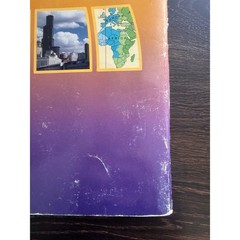 Nystrom World Atlas Hardcover Geography Reference Book Vintage School Edition