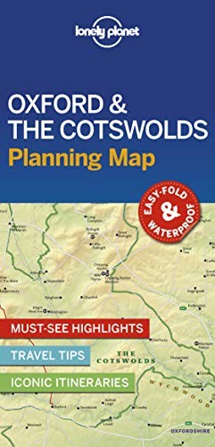 Lonely Planet Oxford & the Cotswolds Plann… by Lonely Planet Sheet map, folded