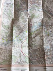 1999 Ordnance Survey Explorer Map 172 Chiltern Hills East (incl High Wycombe )